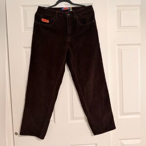 Empyre Men's Dark Brown Corduroy Pants